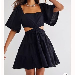 Free People Cross Of Sunlight Mini Dress